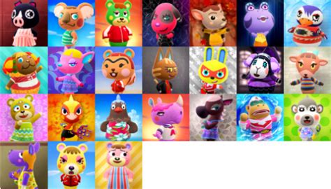 Create a Animal Crossing New Horizons: Sisterly Villagers(2.0 Update) Tier List - TierMaker