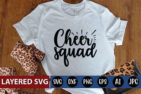 Cheer Squad Graphic by Print Ready Store · Creative Fabrica