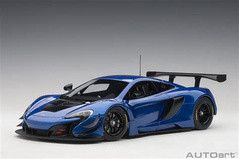 McLaren 650S GT3 Plain Body Version (Blue Metallic) | AUTOart