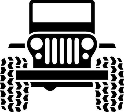 Jeep Logo Vinyl Decal | Jeep stuff | Pinterest | Jeeps, Jeep stickers and Cars