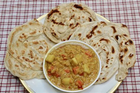 Healthy Vegetarian Roti Canai Curry Recipe - dobbernationLOVES