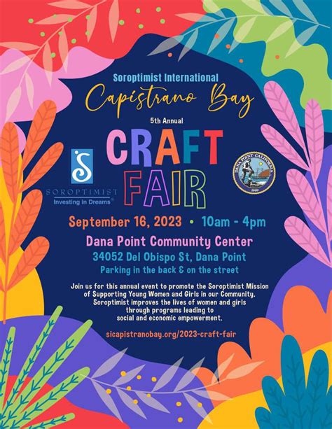 Craft Fair 2023 | SI Capistrano Bay