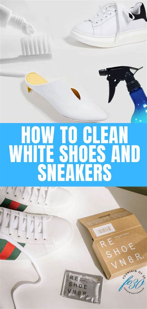 8 Best Tips to Clean White Leather Shoes and Sneakers - fountainof30.com