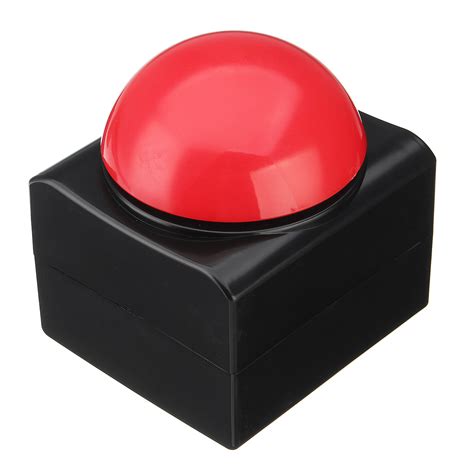 Buzzer Alarm Push Button Lottery Trivia Quiz Game Red Light With Sound ...