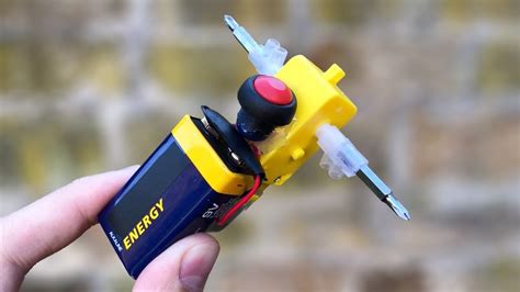 Wow! Awesome DIY idea - How to Make an Electric Screwdriver - YouTube