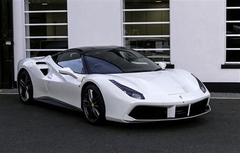 Wallpaper Ferrari, GTB, White, 2015, 488 images for desktop, section ...