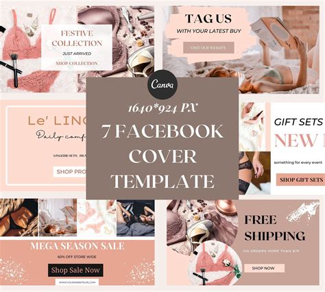 Facebook Cover Template Canva Photography Facebook Timeline - Etsy