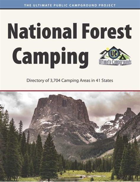 At last, a guidebook to National Forest campgrounds debuts - RV Travel