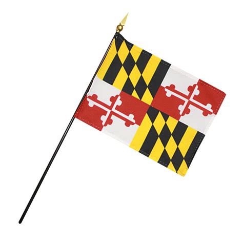 Maryland Mini Flag - The Marine Shop