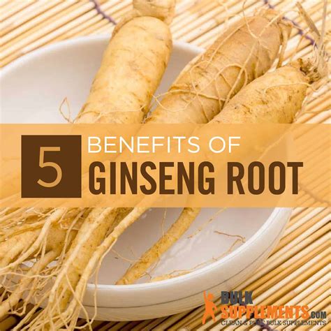 Ginseng Root. Improve Your Overall Health and Wellbeing