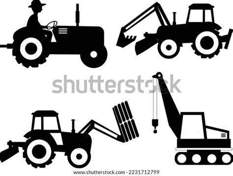 Truck Collection Isolated Vector Silhouette Stock Vector (Royalty Free) 2231712799 | Shutterstock