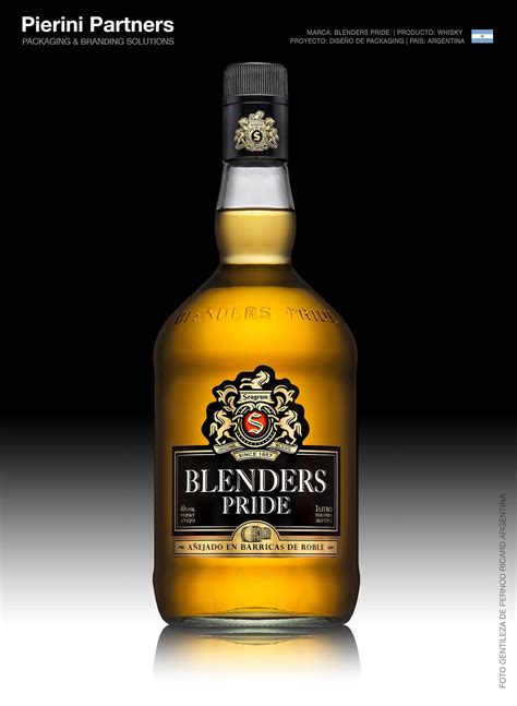 Blenders Pride Whisky Redesign on Packaging of the World - Creative ...