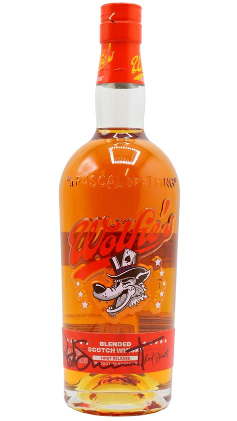 Wolfie's - First Release - Signed By Sir Rod Stewart Whisky 70CL | Whisky Liquor Store