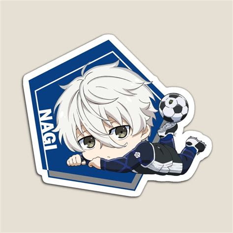 BlueLock Blue Lock Anime - Chibi Nagi Seishiro Magnet by rubenwidjaja in 2023 | Anime chibi ...