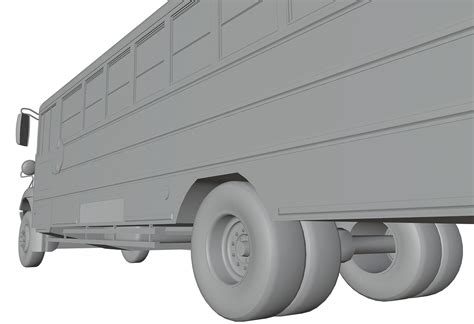 School Bus 3D model | CGTrader