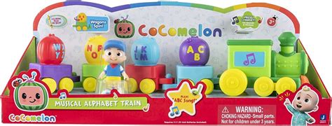 Amazon.com: CoComelon Musical Alphabet Train with JJ-Features with Music,Sounds & Phrases-4 ...