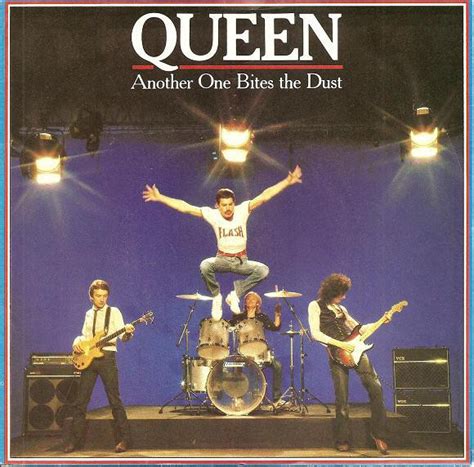 Queen - Another One Bites The Dust (1980, solid centre, Vinyl) | Discogs