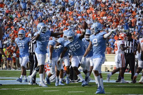 Game Time Set for UNC Football Game at Virginia Tech on Oct. 19 ...