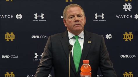 Brian Kelly Press Conference Aug 30th - YouTube