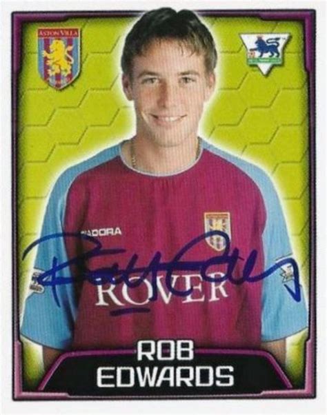 Rob Edwards, Villa Centre Back, 2002-03 | AVFC History