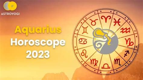 Aquarius Horoscope 2023 - Yearly Aquarius Astrology 2023 Predictions