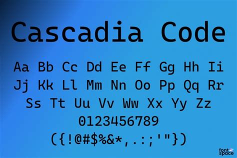 Cascadia Code FREE Font Download