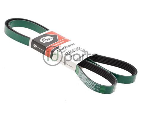 Serpentine Belt [Gates Green Stripe] (A4 ALH) 038903137J K060653HD | IDParts.com - Diesel Parts