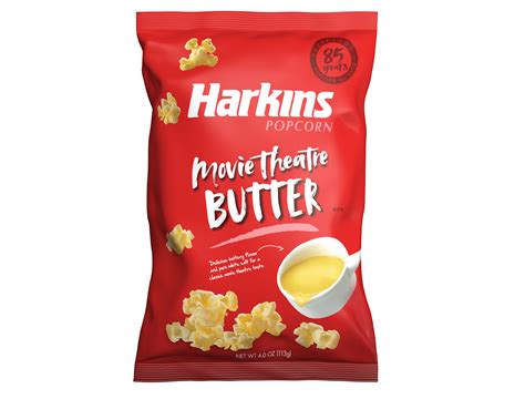 Harkins Movie Theatre Butter Popcorn, 4 oz Bag - Walmart.com