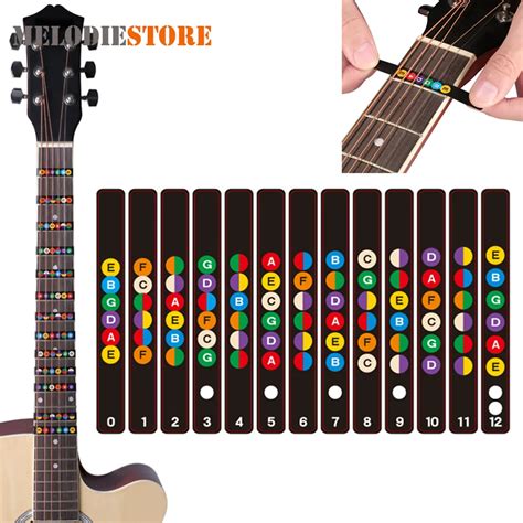 5pcs! Waterproof Universal Guitar Fretboard Stickers Notes Labels ...