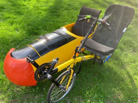 Lightning Phantom recumbent bike w/SIDECAR special needs disability ...