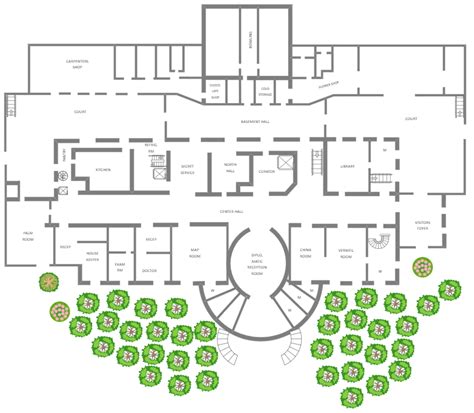 White House Floor Plan | EdrawMax