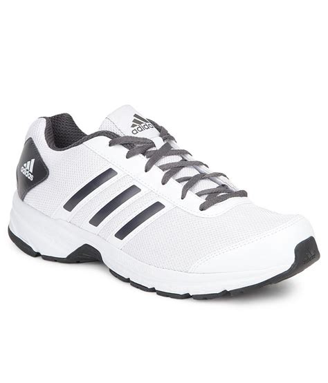 Adidas White Running Sports Shoes Price in India- Buy Adidas White ...