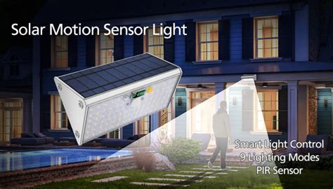 Revolutionary Solar Motion Sensor Light: Your Solution to Outdoor Lighting Challenges