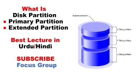 What is Disk Partition || Primary Partition & Extended Partition || Lecture in Urdu/Hindi - YouTube