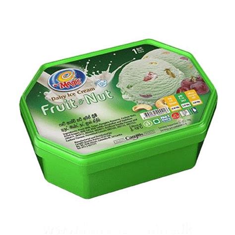 Magic Ice Cream 1L – Fruit & Nut – A2Z Family