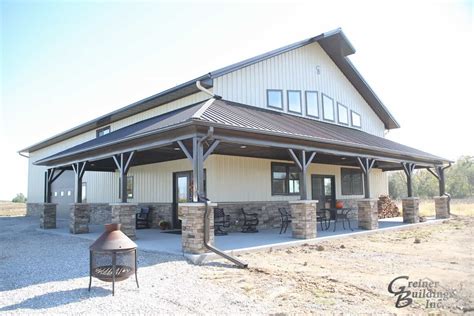 SHOME®: The Ultimate Pole Barn with Living Quarters | Greiner Buildings | Barn style house, Pole ...