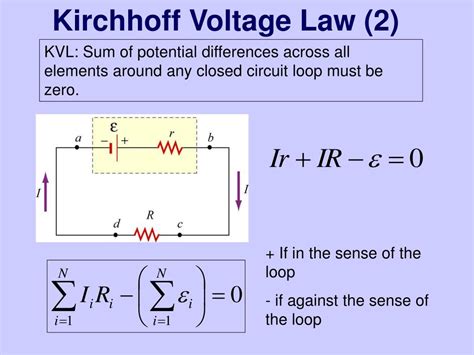 PPT - Kirchhoff’s Rules PowerPoint Presentation, free download - ID:7005353