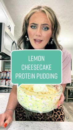 Playlist PROTEIN PUDDINGS created by @rissy_roo_ Protein Desserts, Protein Cheesecake, Protein ...