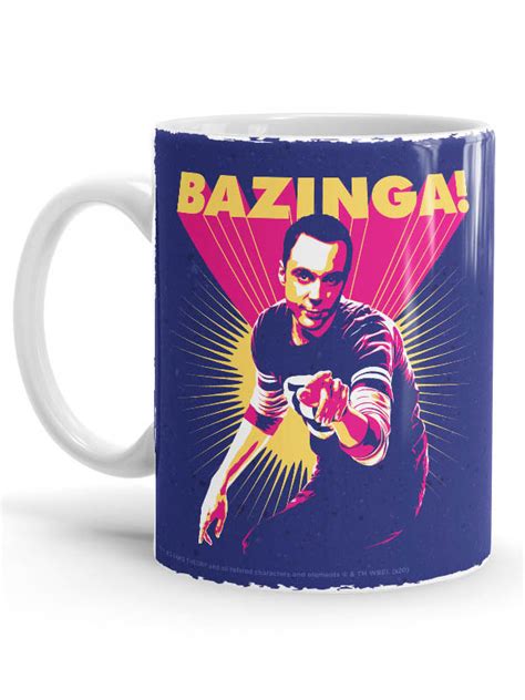 Sheldon: Bazinga! | Official The Big Bang Theory Coffee Mugs | Redwolf