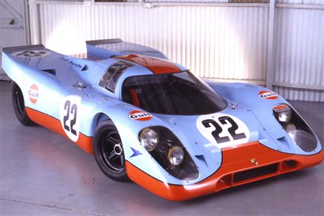 Across the Block: #22 Gulf Porsche 917 from Le Mans Film