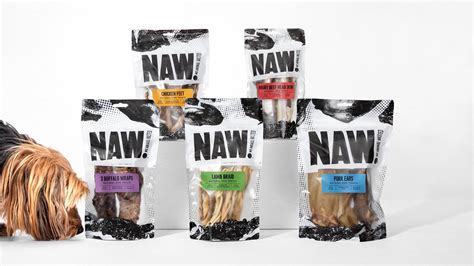 Robot Food's NAW Is A ‘Dog-First’ Brand | Dieline - Design, Branding & Packaging Inspiration