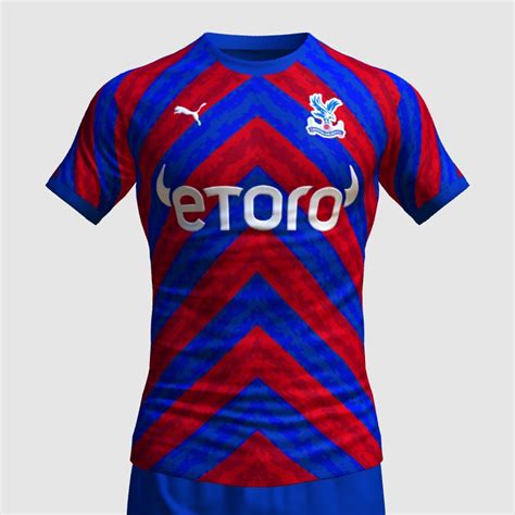 Crystal Palace 24-25 Home Kit - FIFA 23 Kit Creator Showcase