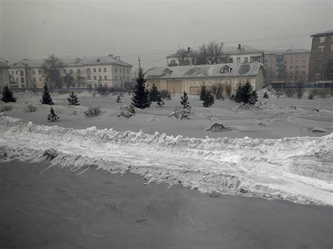 EERIE BLACK SNOW falls in Siberia, Russia - Strange Sounds