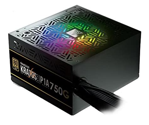 ZEUS GAMDIAS RGB Gaming PC Power Supply 750W 80 Plus Gold Certified 750 ...