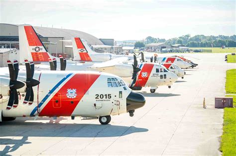 Every Coast Guard Aircraft Type Pictured Together In Rare 'Family Photo'