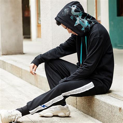 Teal Dragon Embroidered Hoodie – Koisea