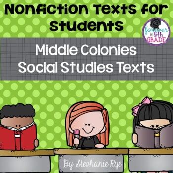 5th Grade Social Studies - Middle Colonies Nonfiction Texts for Students
