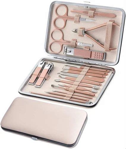 Mitsico 18pcs Manicure Set Nail Clippers Pedicure Kit Stainless Steel ...