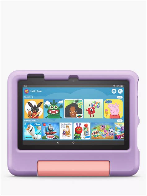 Amazon Fire 7 Kids Edition Tablet (12th Generation, 2022) with Kid-Proof Case, Quad-core, Fire ...