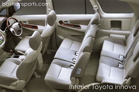 Car Rental Toyota Innova Bali - Charter Toyota Inova Bali - Bali Transports